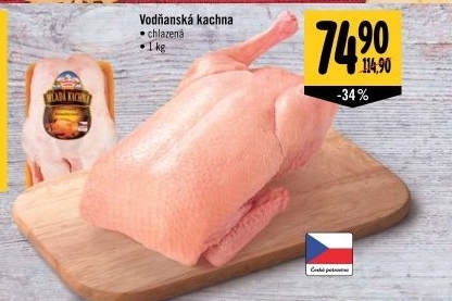 Kachna Vodňanská kachna