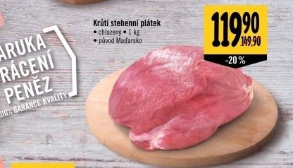 Krůtí stehenní plátek