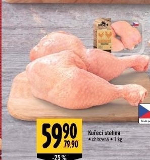 Kuřecí stehna Albert