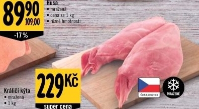 Kýta králičí mražená