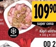 Vnitřnosti kapří mražené