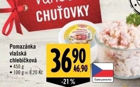 Vlašská chlebíčková pomazánka Boneco