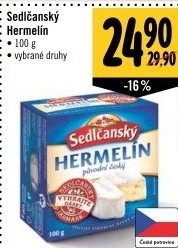 Sýr Hermelín Sedlčanský