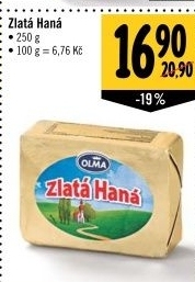 Tuk Zlatá Haná Olma