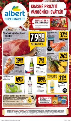 akční leták Albert 20.12.2016-24.12.2016