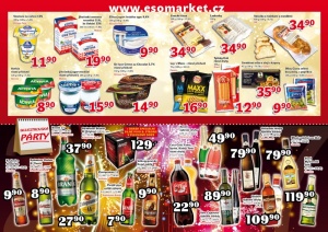 akční leták ESO MARKET 21.12.2016-31.12.2016