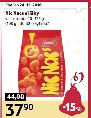 Oříšky v těstíčku Lorenz Nic Nacs