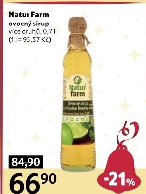 Sirup Natur Farm