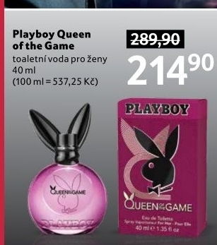 Toaletní voda dámská Queen of the Game Playboy