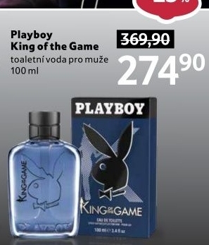 Toaletní voda pánská King of the Game Playboy