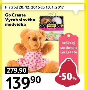 Sada vyrob si svého medvídka Go Create