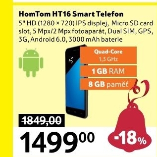 Mobilní telefonHT16HomTom