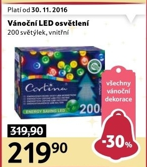 Vánoční LED osvětlení