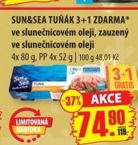 Tuňák v oleji Sun&amp