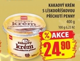 Kakaový krém Penny