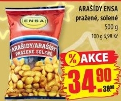 Pražené arašídy Ensa