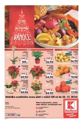 akční leták Kaufland 21.12.2016-24.12.2016