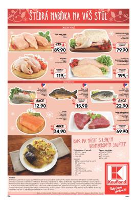 akční leták Kaufland 21.12.2016-24.12.2016