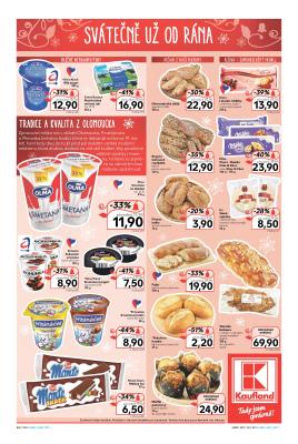 akční leták Kaufland 21.12.2016-24.12.2016