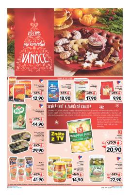 akční leták Kaufland 21.12.2016-24.12.2016