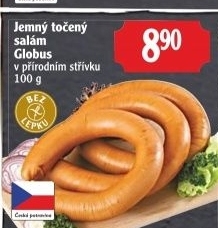 Salám jemný točený Globus