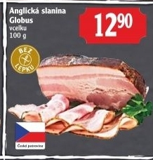 Anglická slanina Globus