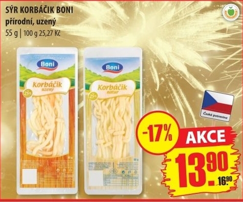 Sýr Korbáček Boni
