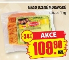 Moravské maso uzené Schneider