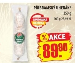 Salám Příbramský uherák Příbramská uzenina
