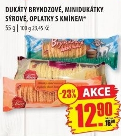 Oplatky dukáty mini Tina