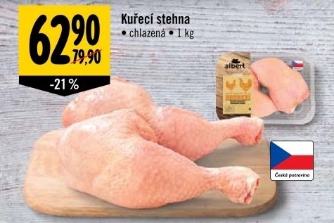 Kuřecí stehna Albert