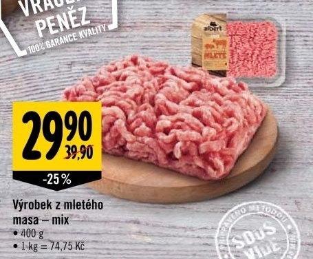 Mleté maso mix Albert