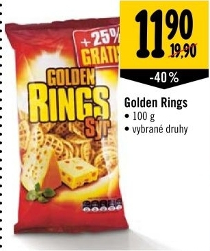 Snack Golden Rings Golden Snack
