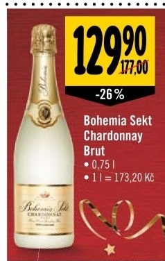 Bohemia Sekt Brut Chardonnay