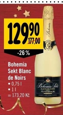 Bohemia Sekt Brut Blanc de Noirs