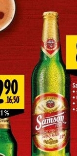 Pivo světlý ležák 12° Samson