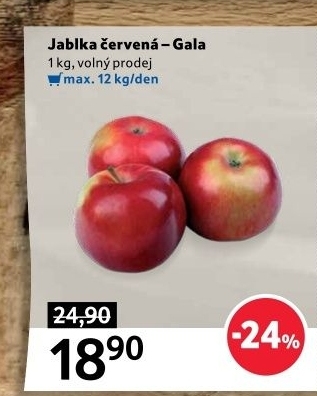 Jablka Gala