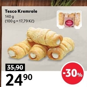 Kremrole Tesco
