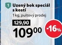 Uzený bok speciál s kostí