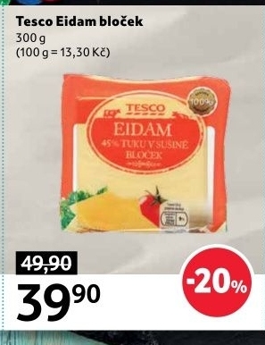 Sýr Eidam Tesco