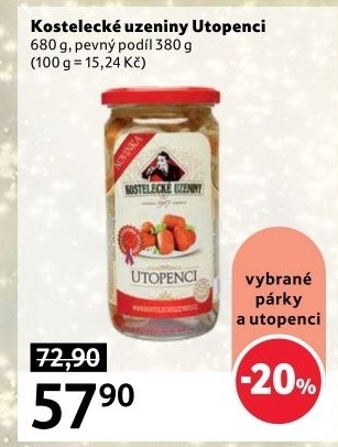 Utopenci Kostelecké uzeniny