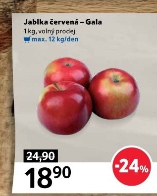 Jablka Gala