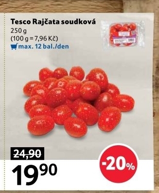 Rajčata soudková Tesco