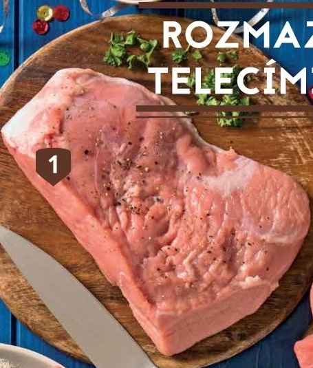 Telecí plec bez kosti Tesco