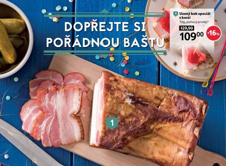 Uzený bok speciál s kostí