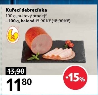 Kuřecí debrecínka DZ Klatovy