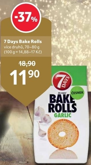 Krekry Bake rolls 7 Days