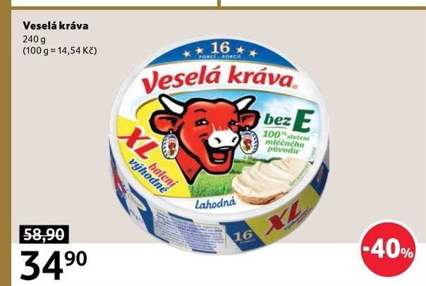 Sýr tavený Veselá kráva