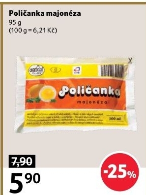 Majonéza Poličanka Agricol