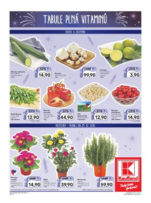 akční leták Kaufland 27.12.2016-31.12.2016